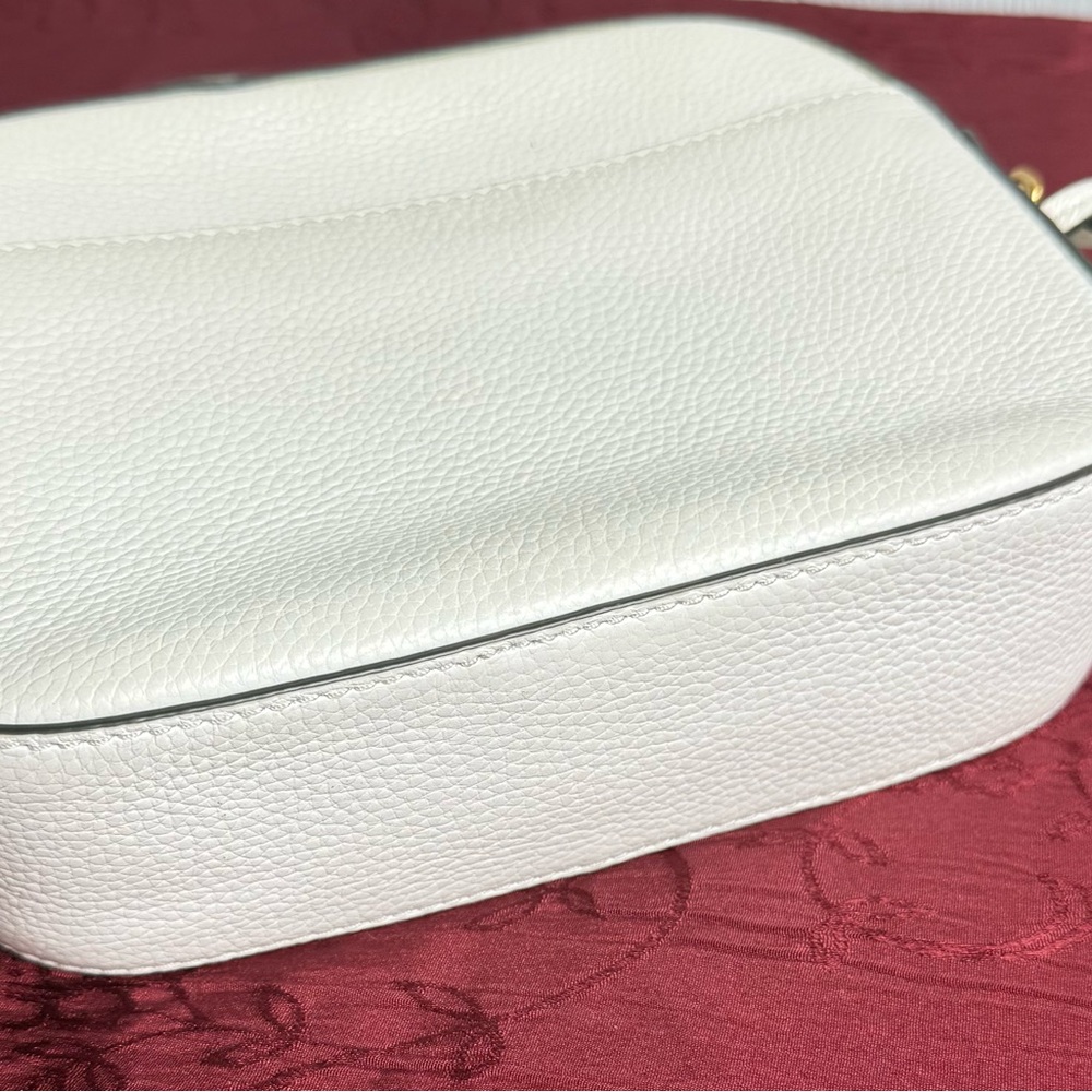 Tory burch white cream Herringbone Patterned Bag - Picture 7 of 10